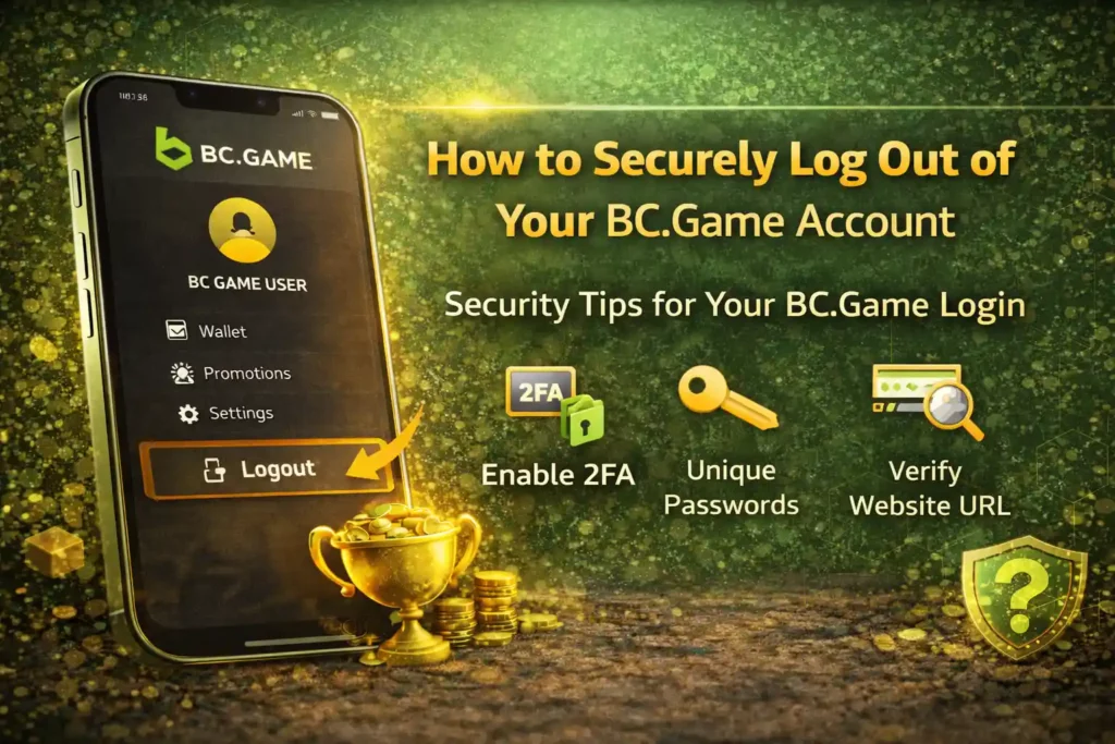 How to Securely Log Out of Your BC.Game Account