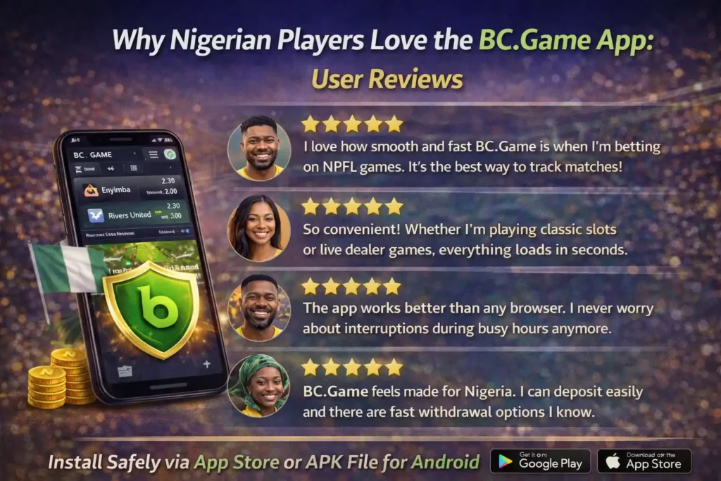 Nigerian Players Love the BC.Game