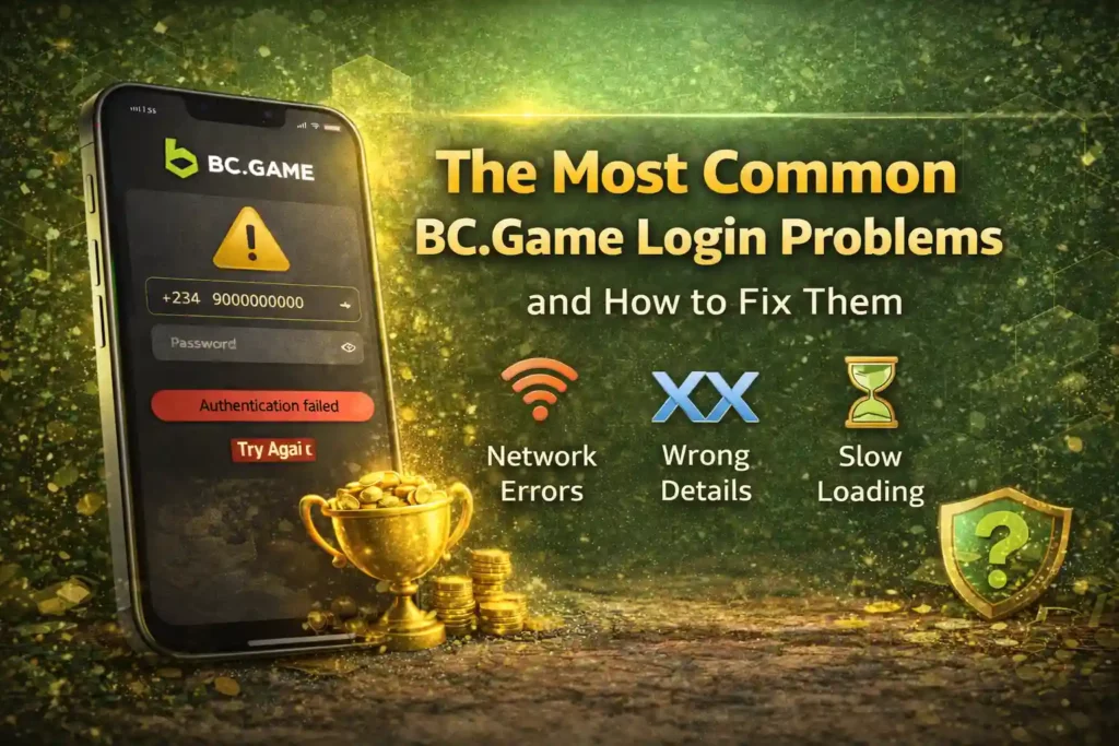 BThe Most Common BC.Game Login Problems and How to Fix Them