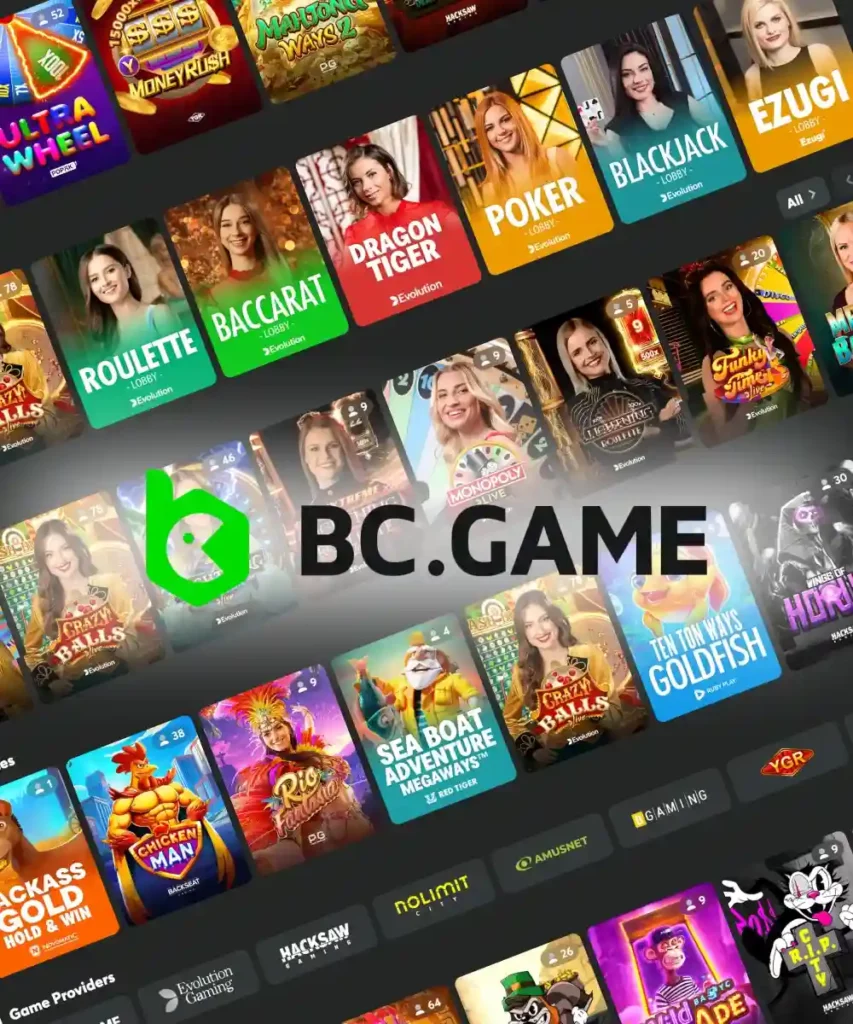 Features of BC Game.Top Mirror Site