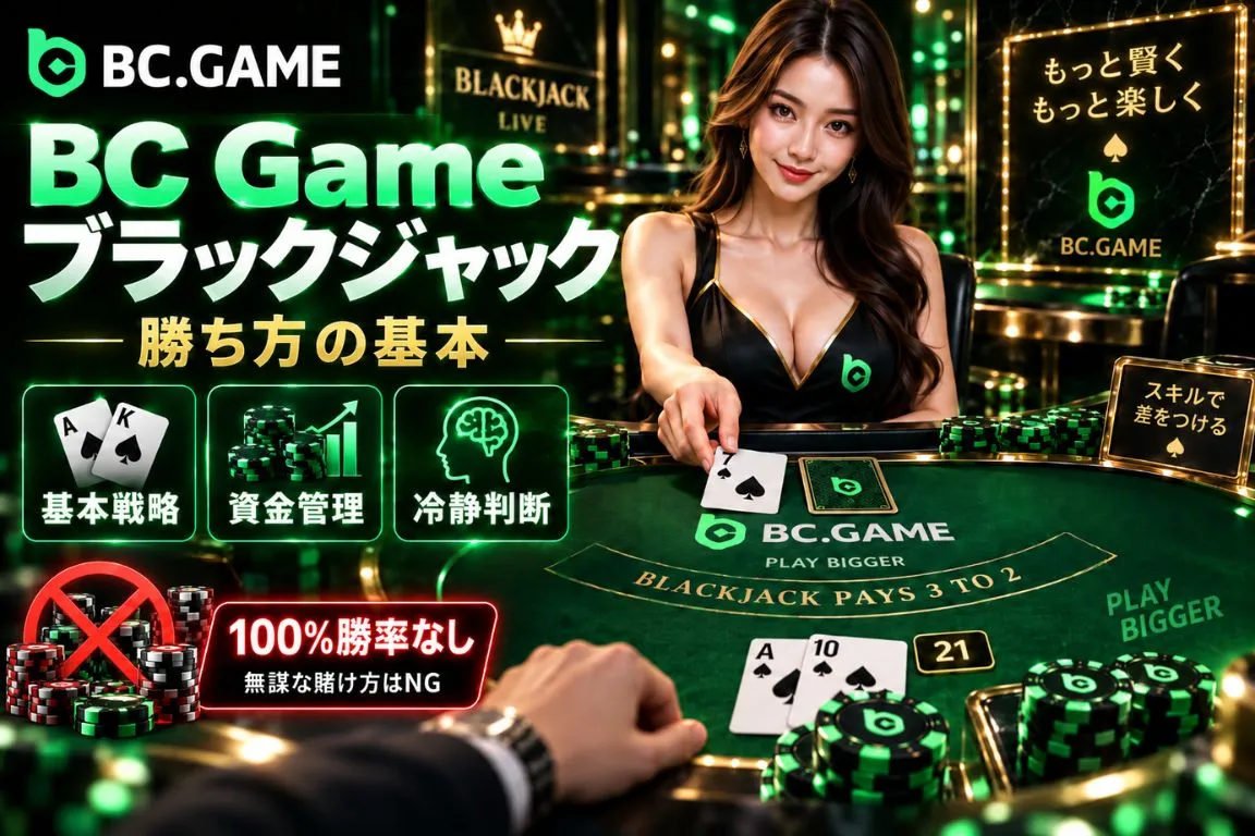 BC Game オンラインブラックジャック 必勝法