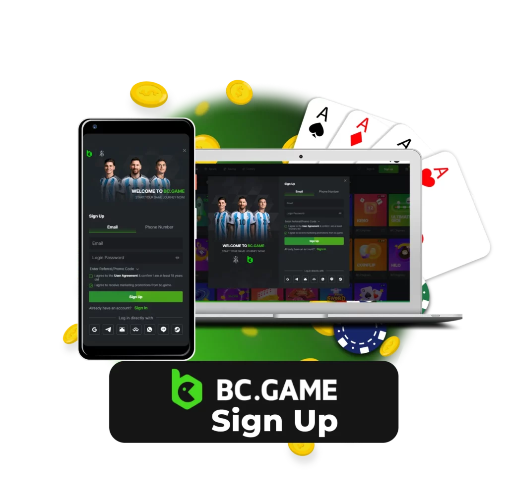 BC Game Sign Up in Nigeria