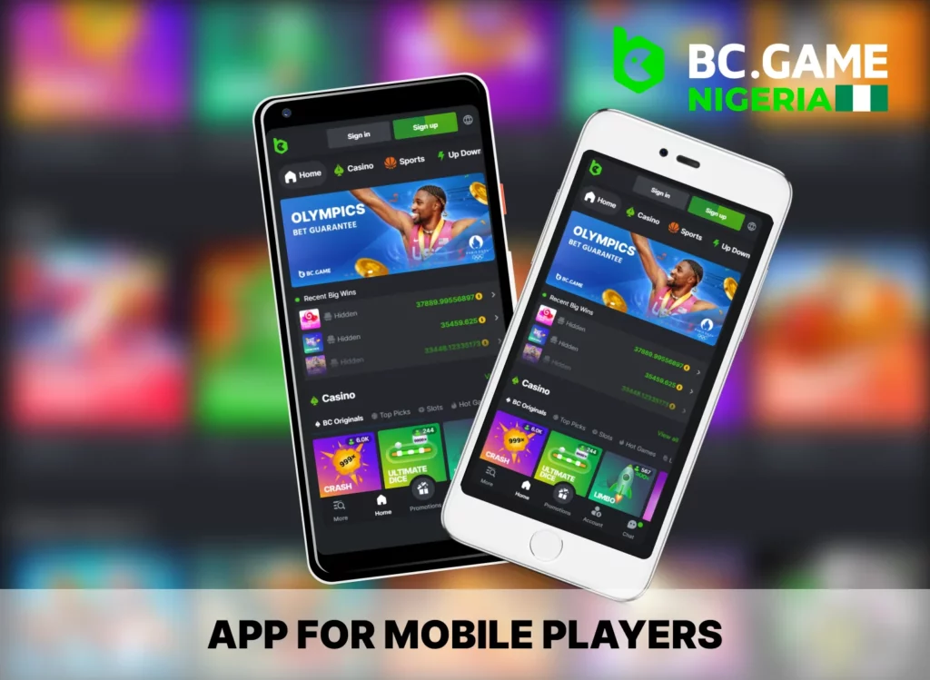 Players from Nigeria can get free access to the BC Game app through BC Game.