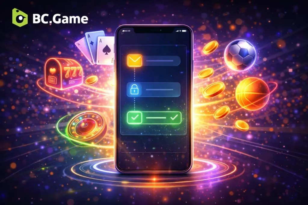 การลงทะเบียน BC.Game – สมัครสมาชิกและเริ่มเล่น 🎮✨